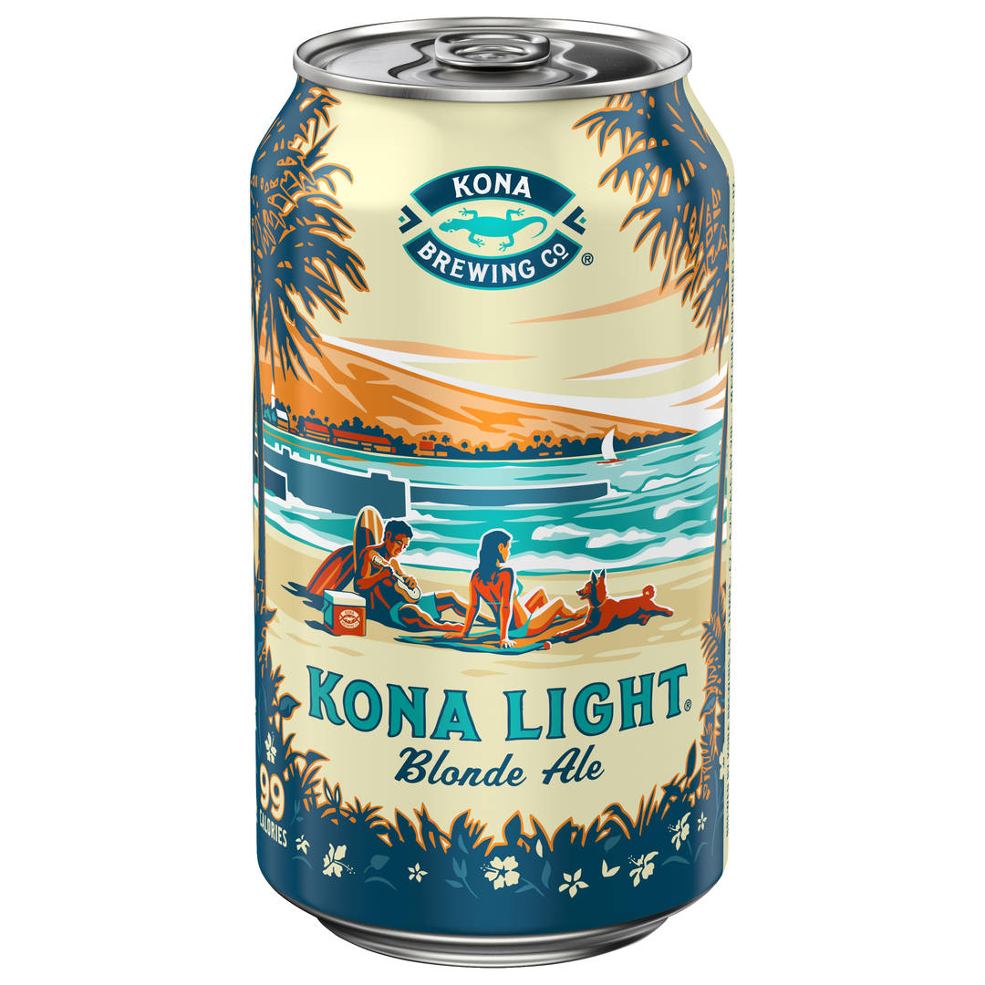 Kona Light 12 oz Single CAN 4_2ABV - Hawaii Version