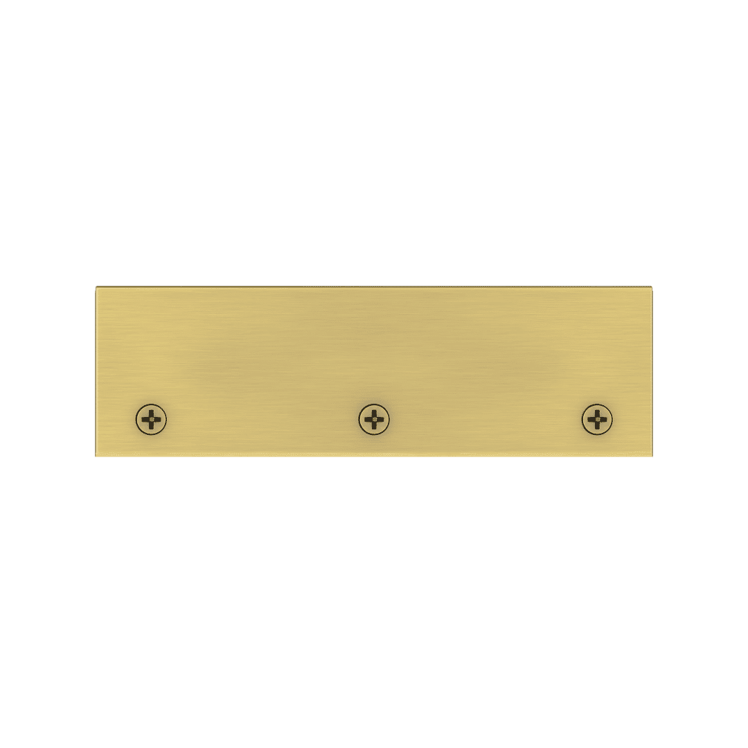 4648 Edge Pull 4", In Heirloom Brass