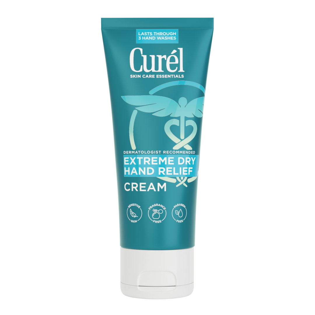 Curel Hand Cream for Dry to Extremely Dry Hands and Skin, 3 fl oz