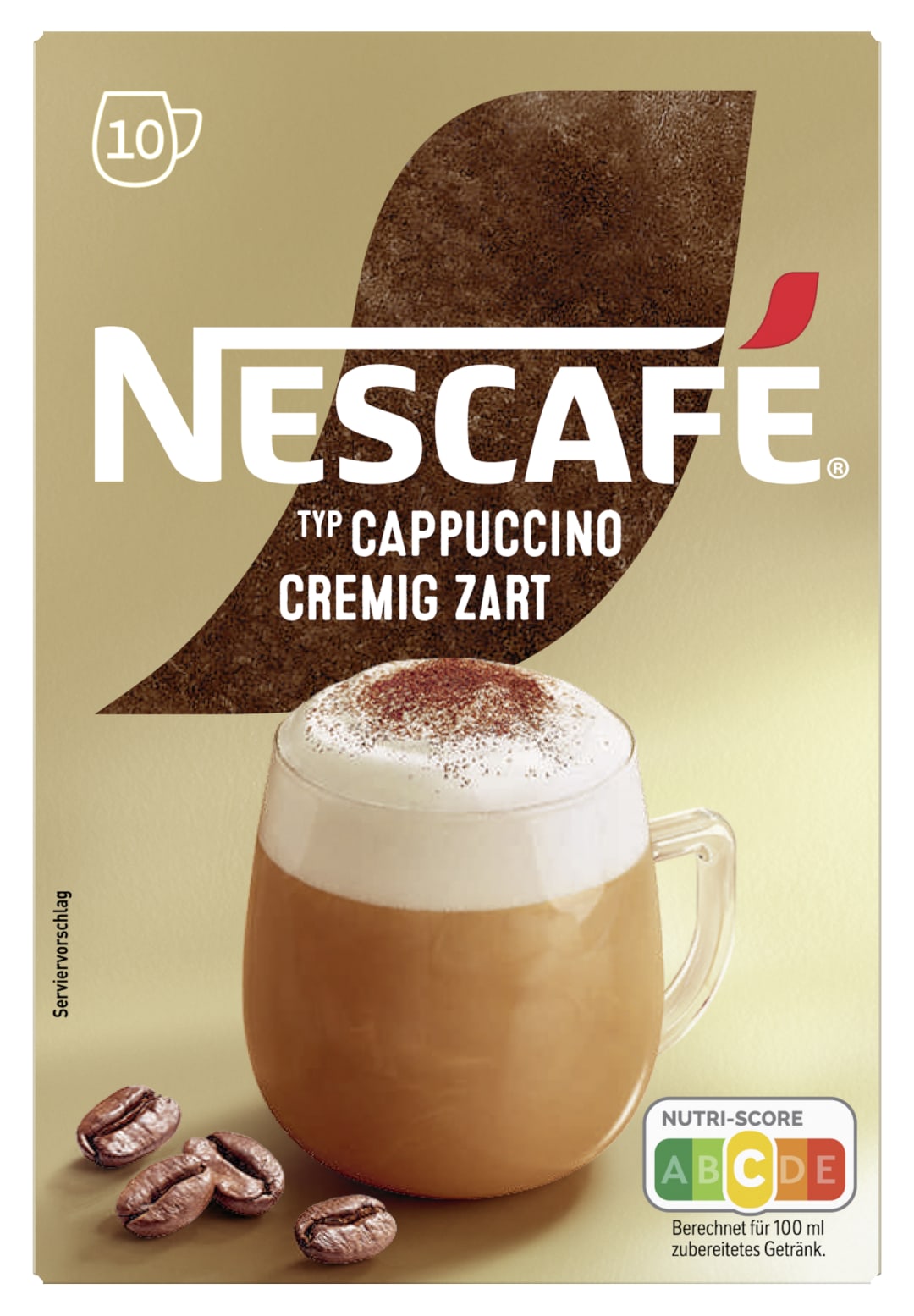 NESCAFE Typ Cappuccino Cremig Zart (10x14g)