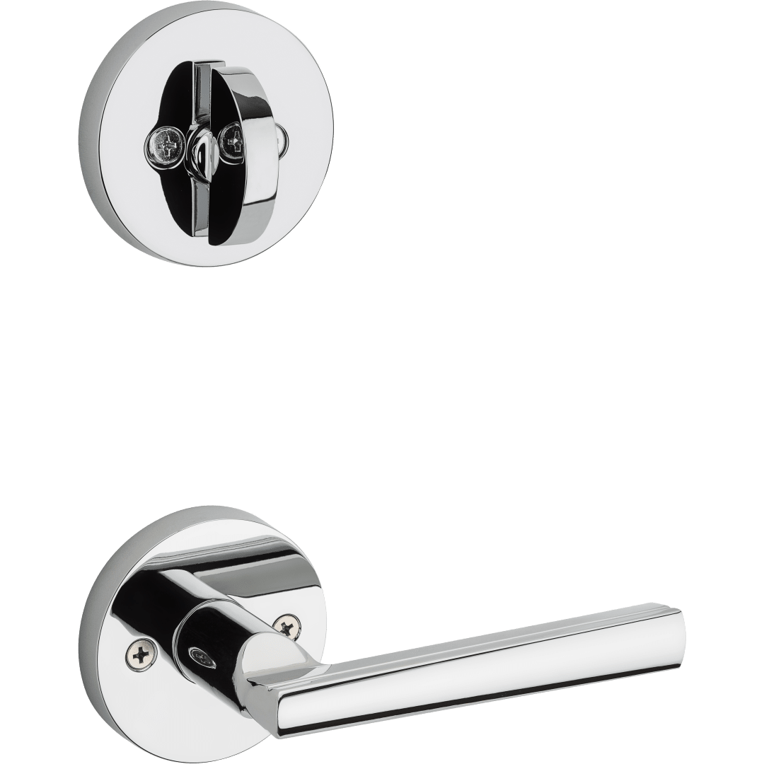 966 Single Cylinder Interior Pack w/ Montreal Lever for Signature Series Handlesets in Polished Chrome