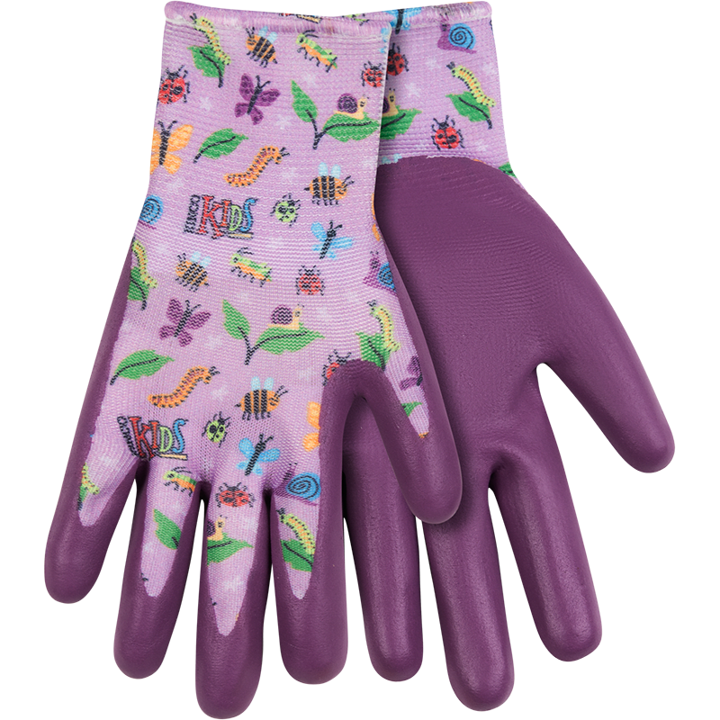Kids' Crawly Things™ Polyester Knit Shell & Foam Nitrile Palm