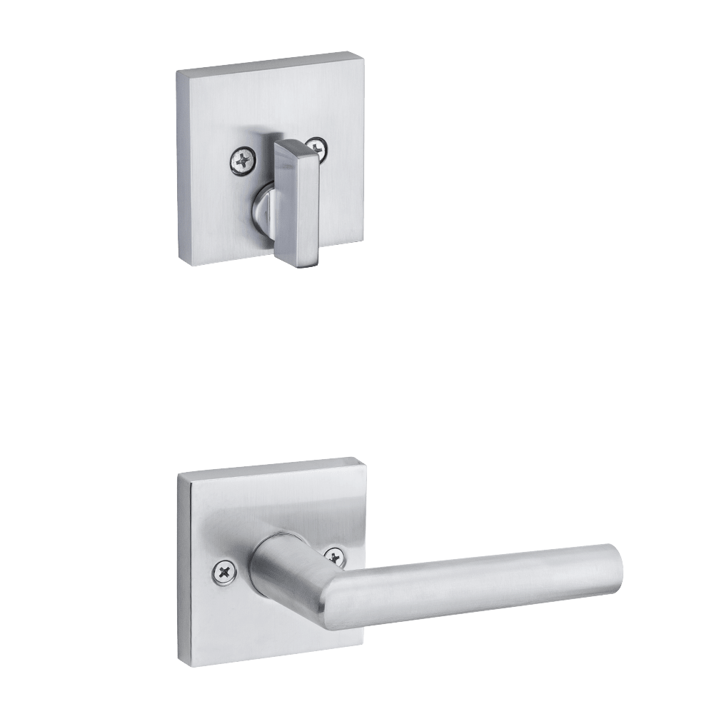 Milan Interior Pack with Interior Lever in Satin Chrome