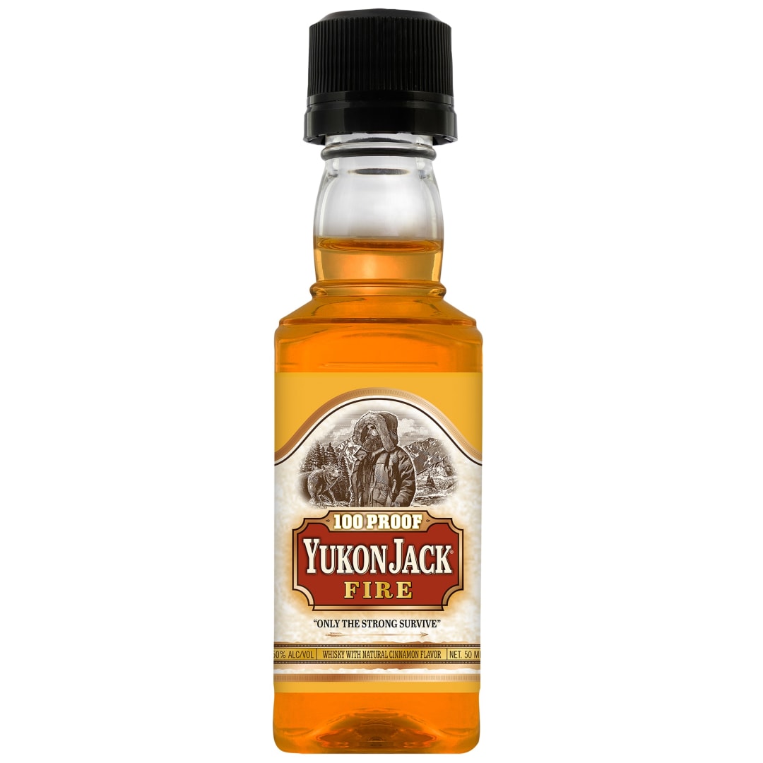 Yukon Jack Fire Whiskey 50ml 100 Proof