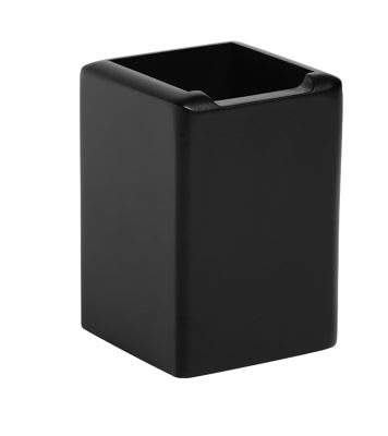 WOODTONES PENCIL CUP BLACK