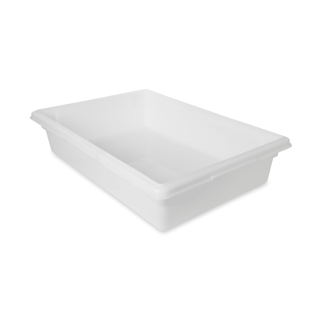 Food/Tote Box 8.5 Gal 26" X 18" X 6" White