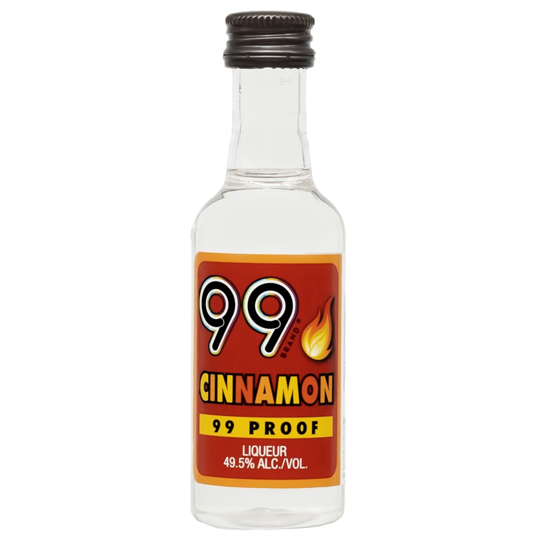 99 Schnapps Cinnamon Plastic 10/12PK 50ML