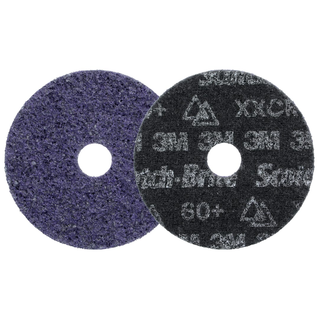 Scotch-Brite™ Hassas Ağır Hizmet Tipi Yüzey Hazırlama Diski, HD-DH, X-Extra Coarse 60+, 114.3 mm x 22.23 mm, 50 ea/Case