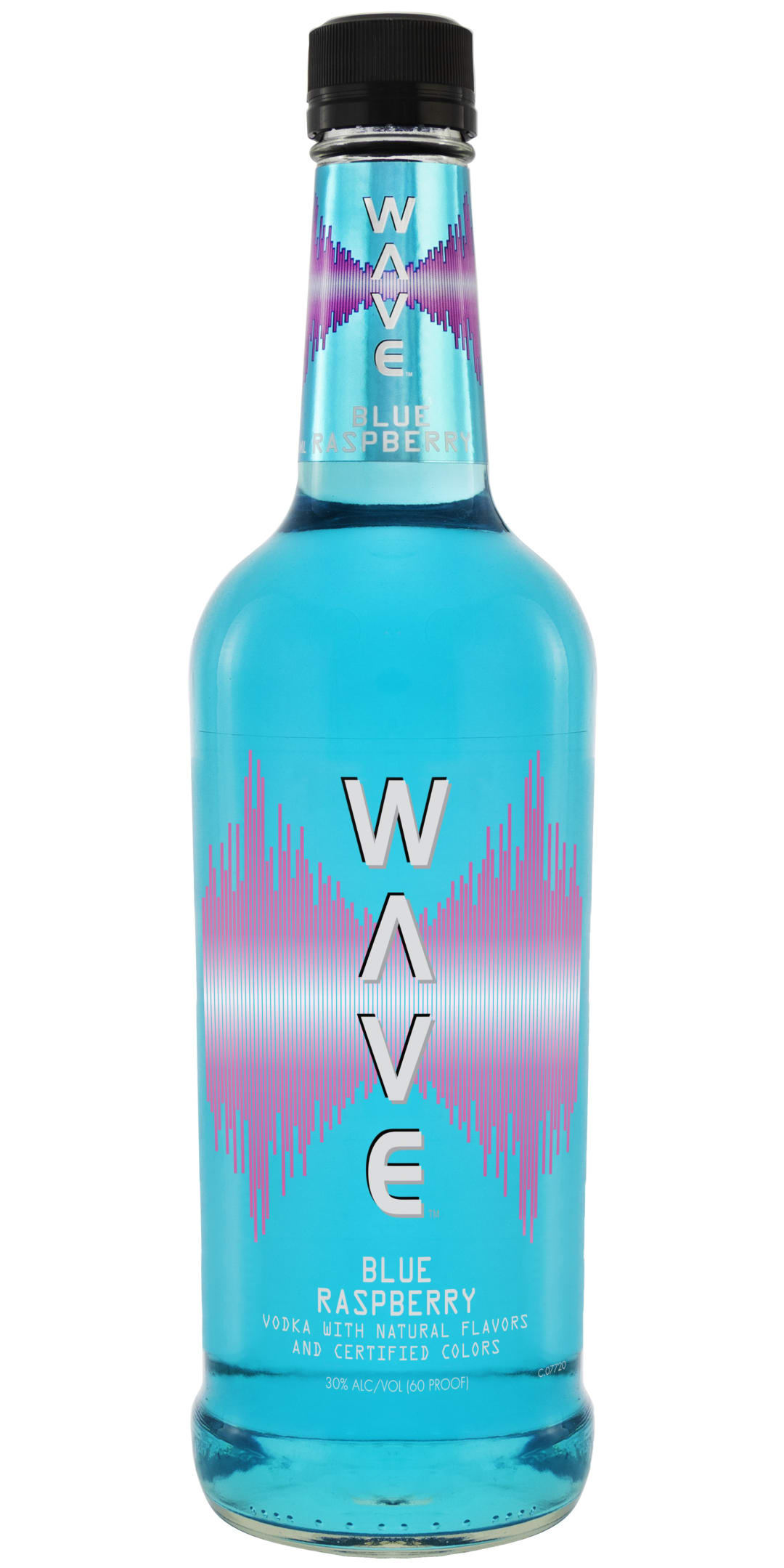 Wave Blue Raspberry Vodka 750ml 60 Proof