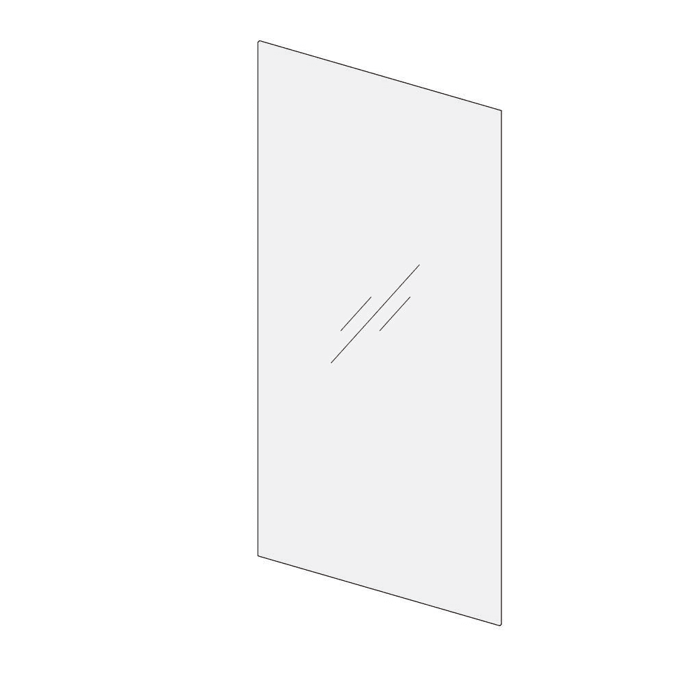 Unidoor Stationary Panel