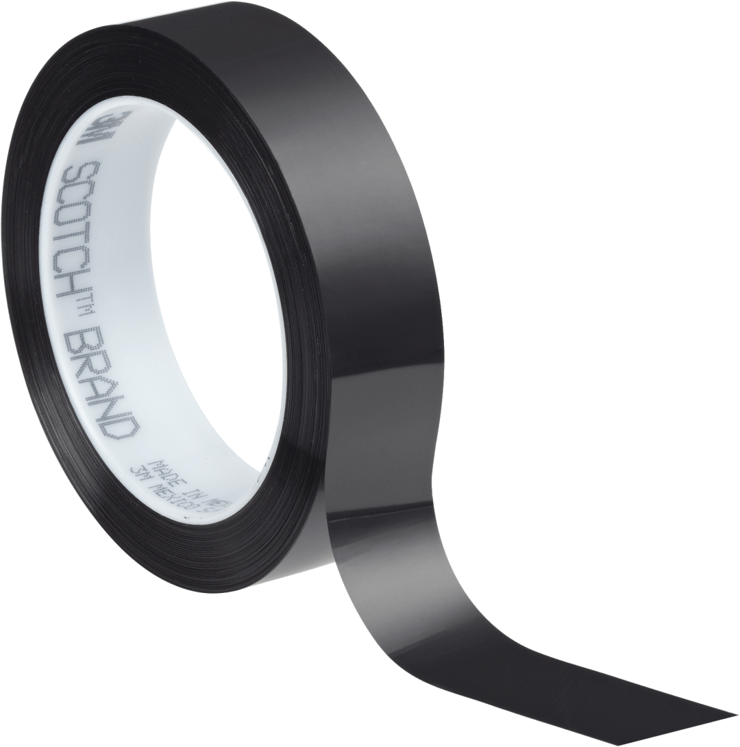 3M™ Polyesterklebeband 8422, Schwarz, 51 mm x 66 m, 0.06 mm