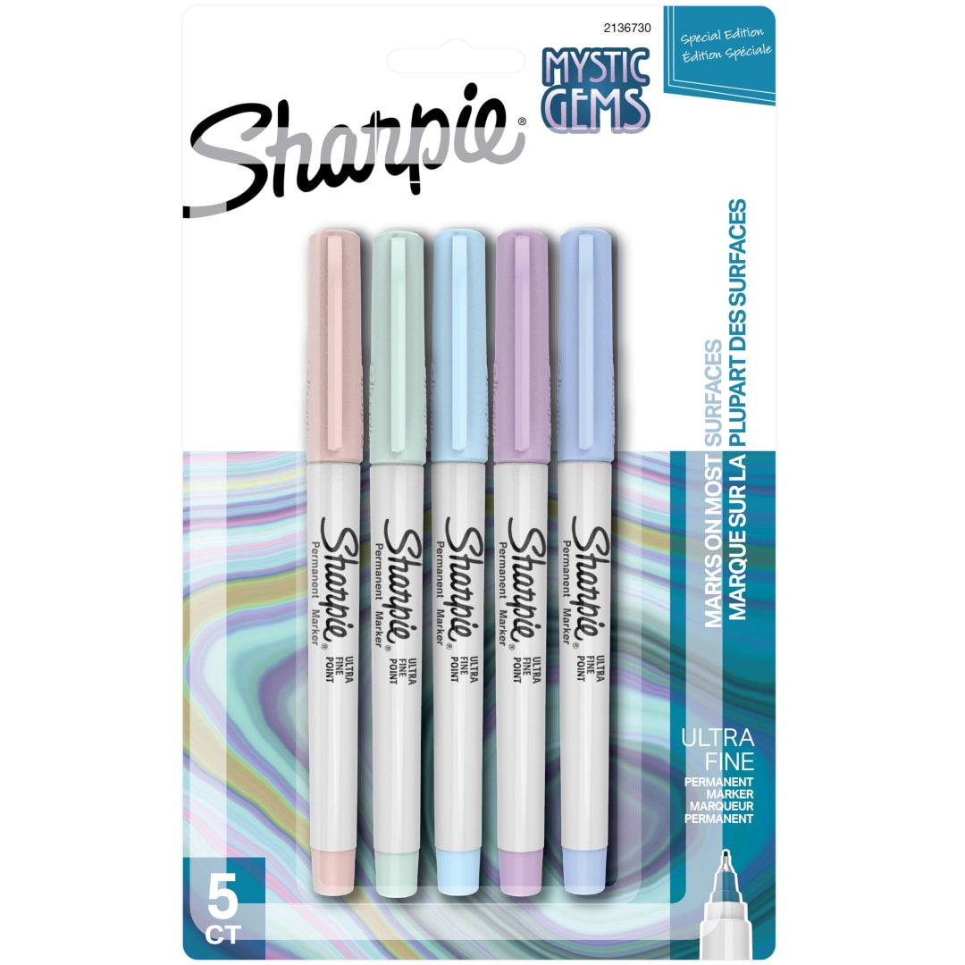 SHARPIE UF PERM MYSTIC GEMS 5CT