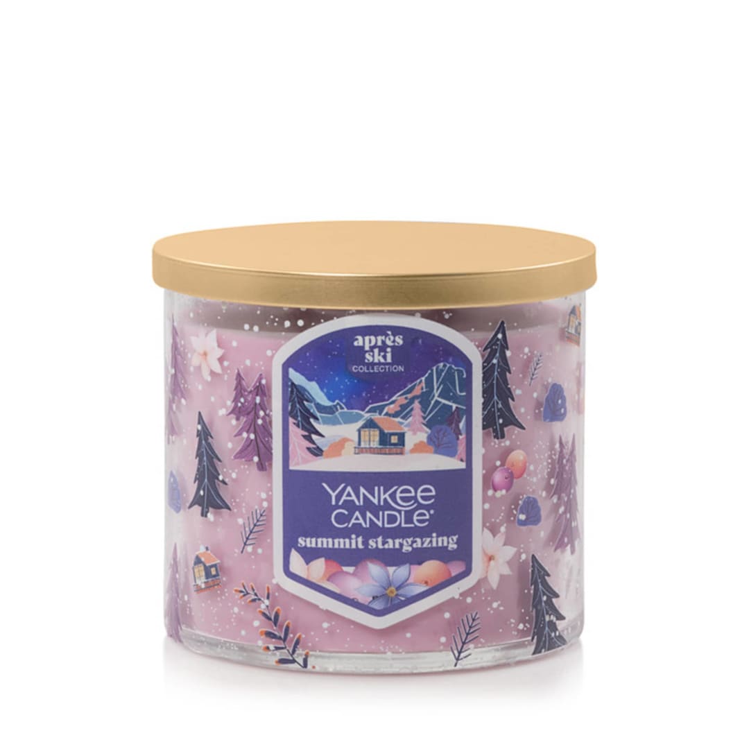 Yankee Candle Summit Stargazing, 14.5 oz 3-Wick Candle with up to 40 Hour Burn Time