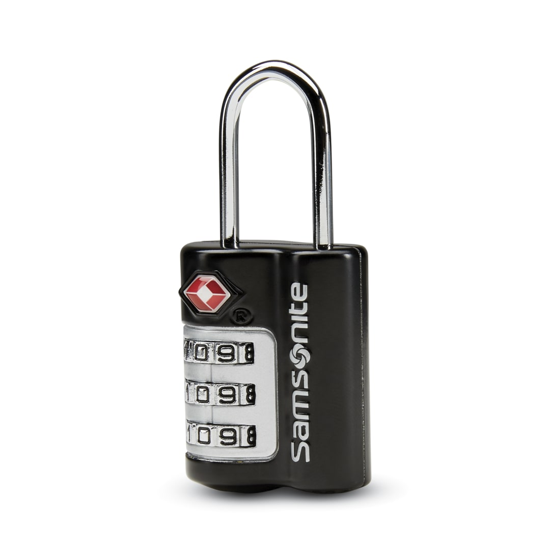 Lock & Security Acc 3 Dial Combo Lock T - Matte Black