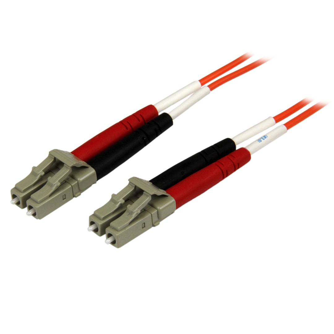 2m 50 Micron Multimode Fiber Optic Cord LC-LC OFNP