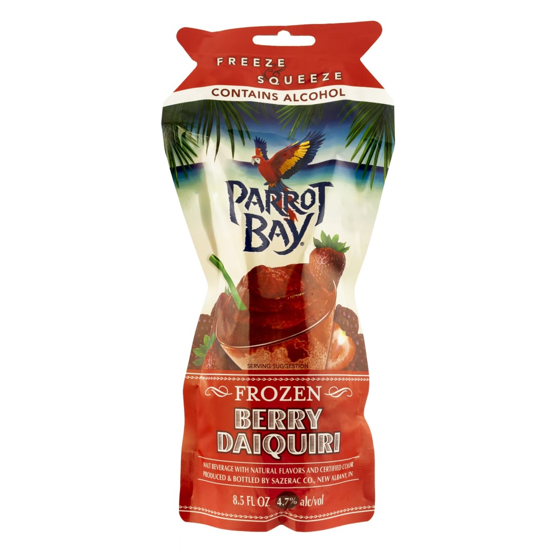 Parrot Bay Berry Daiquiri 3 Pack 250ml Pouch 9.4 Proof