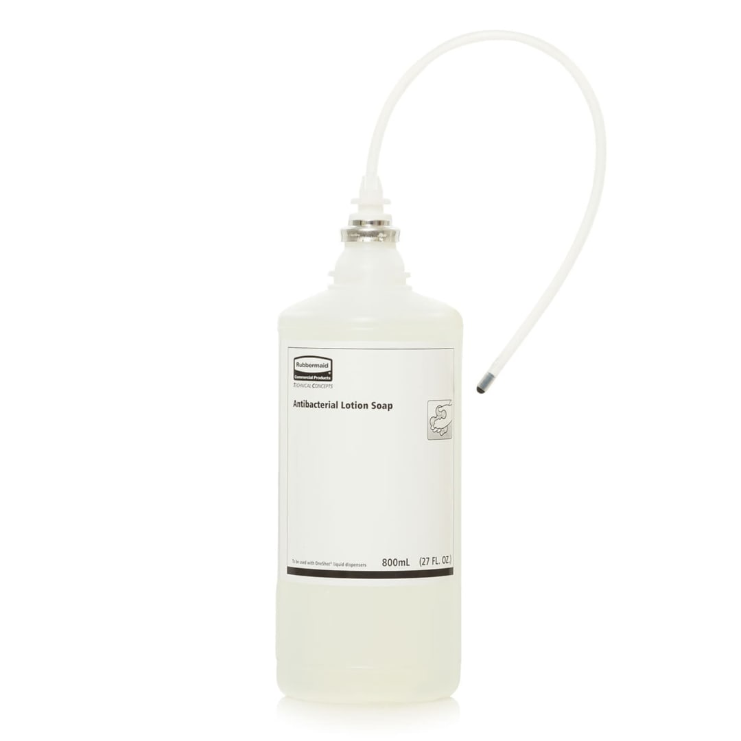 Rubbermaid Commercial Products OneShot® Antibacterial Lotion Hand Soap Refill, 800mL