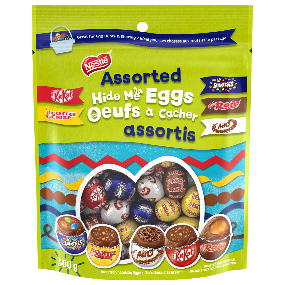 NESTLE Asst Hide Me Eggs 10x300g CA