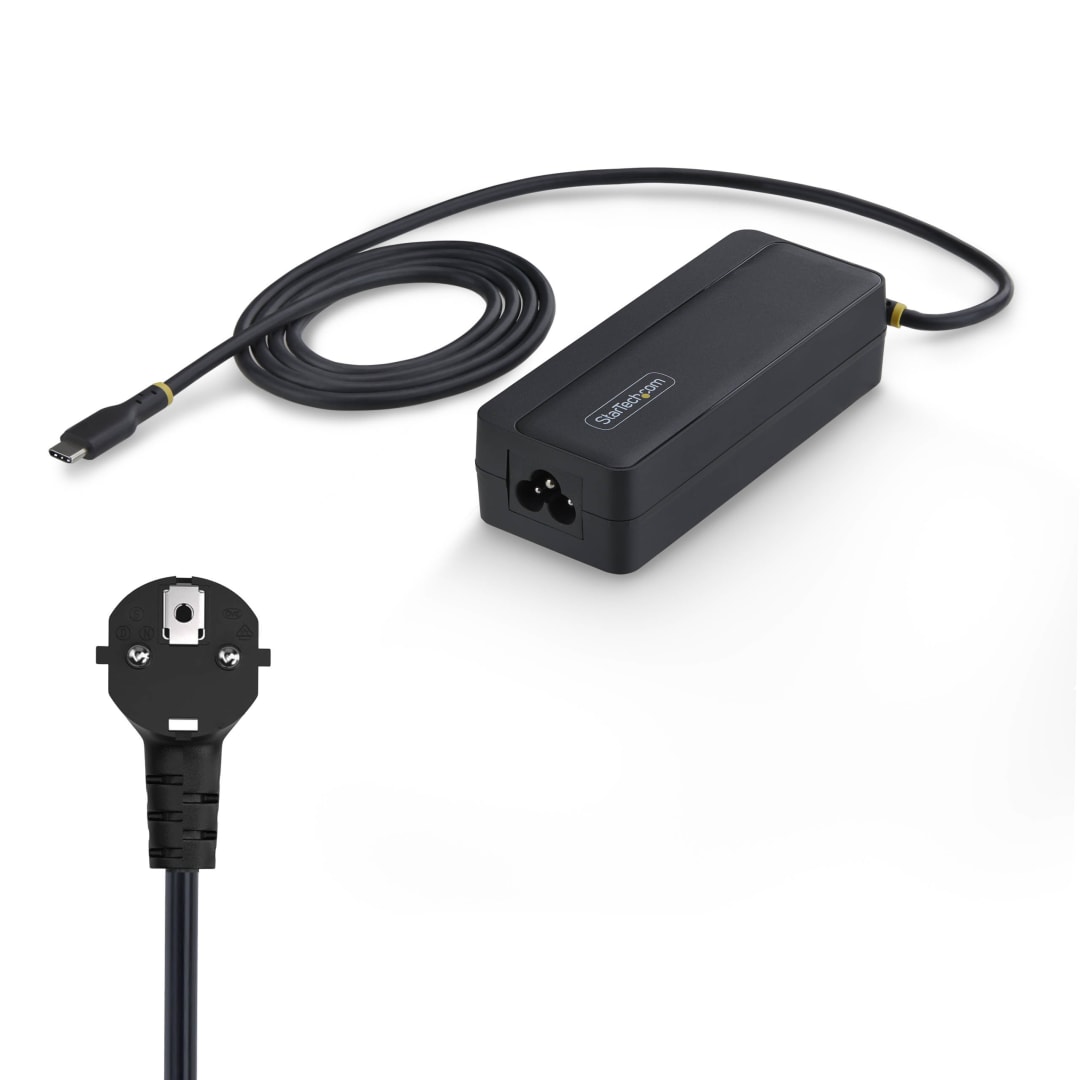 140W, Adapter Brick, 1x 2m USB-C Tethered Cable, Black, EU