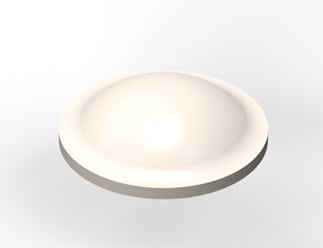3M™ Bumpon™ Produtos Protetores SJ6102 Branco, 3000/caixa