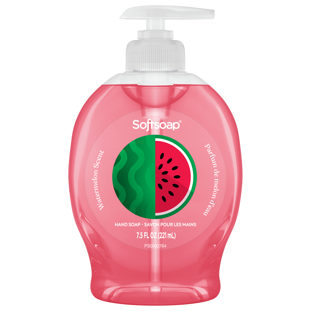 Softsoap Limited Edition Liquid Hand Soap, Watermelon Scent, 7.5 fl oz Pump Bottle