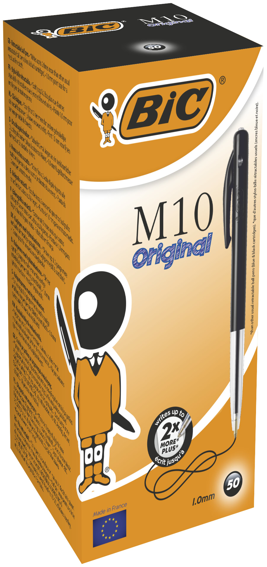 M10 MEDIUM BOX50 BLACK EU