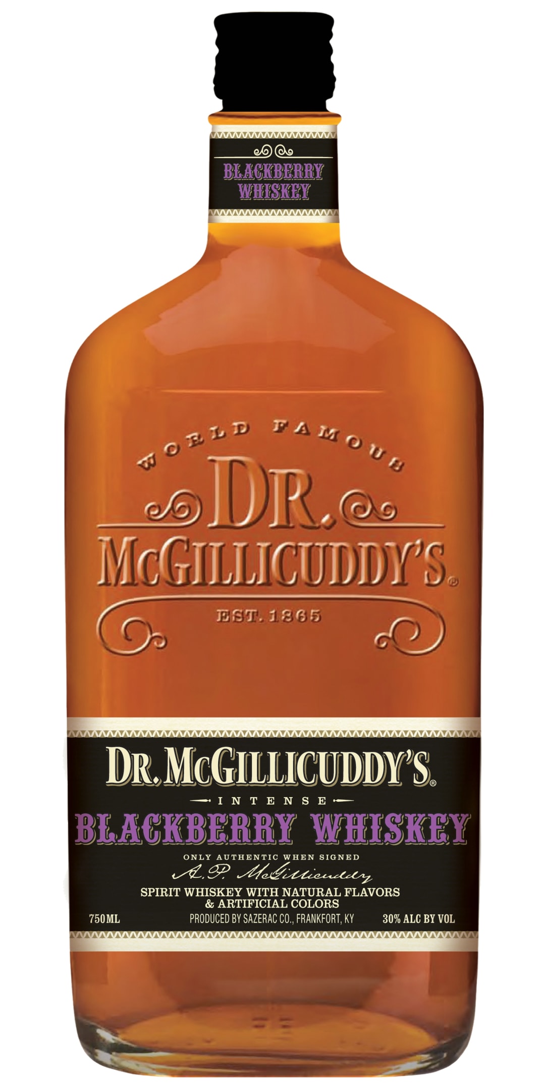 Dr. McGillicuddy's Blackberry Whiskey 750ml 60 Proof