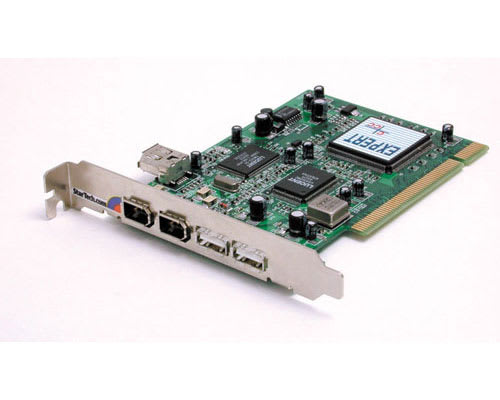 *D*PCI Combo Card 2 USB 3 Firewire Ports