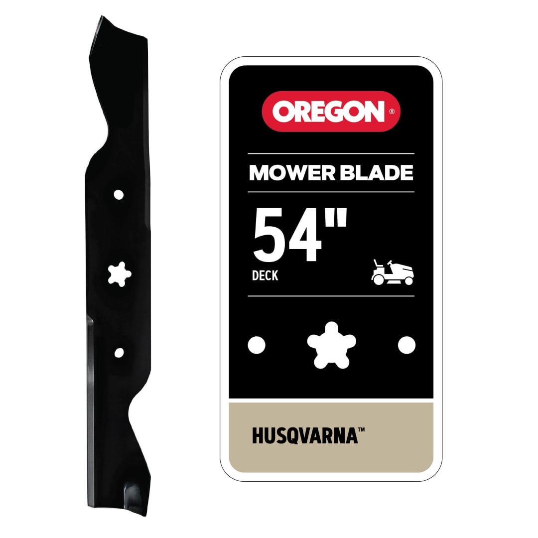 Oregon® 18-7/16" Blade for 54" Husqvarna Lawn Mowers, OEM Part Number 501316501, 594892901, 532187256 