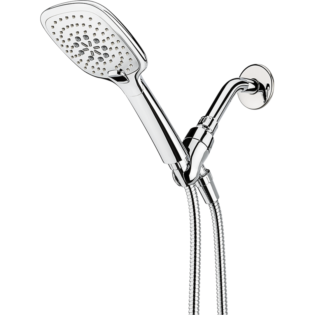 Pfister Square 3 Function Hand Shower in Polished Chrome