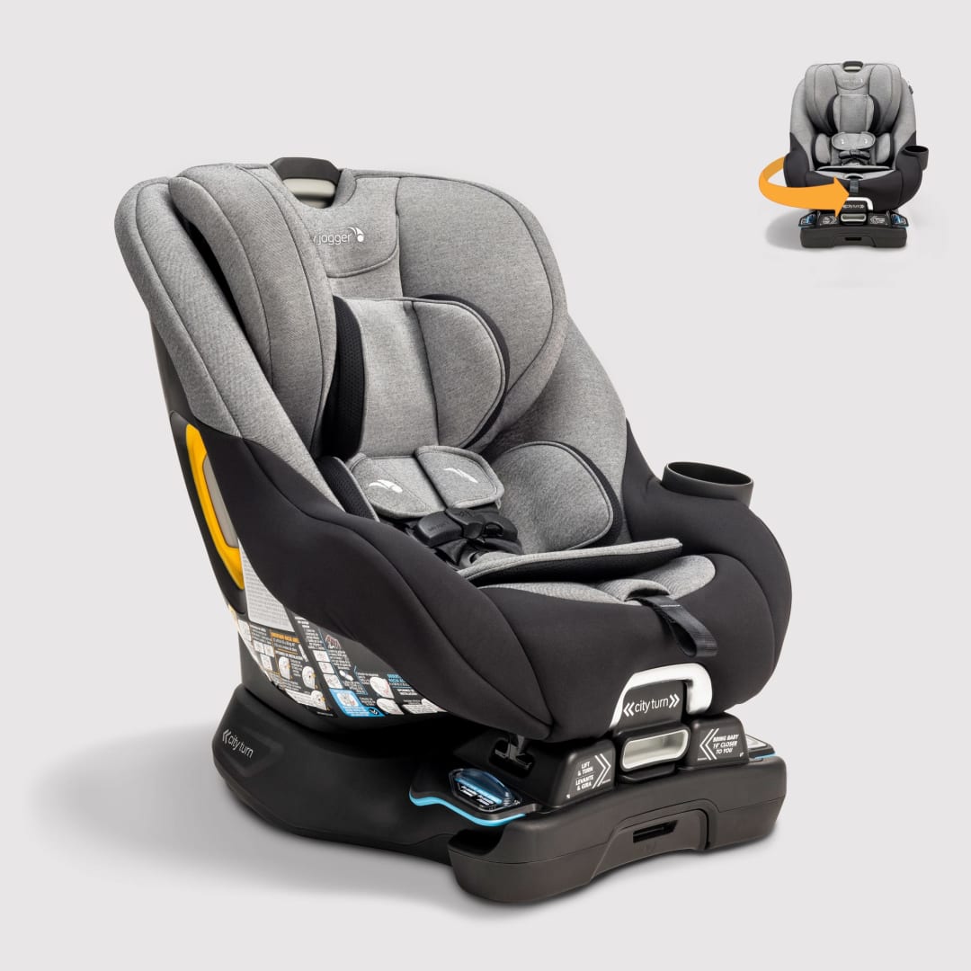 Baby Jogger® city turn™ Rotating Convertible Car Seat, Onyx Black