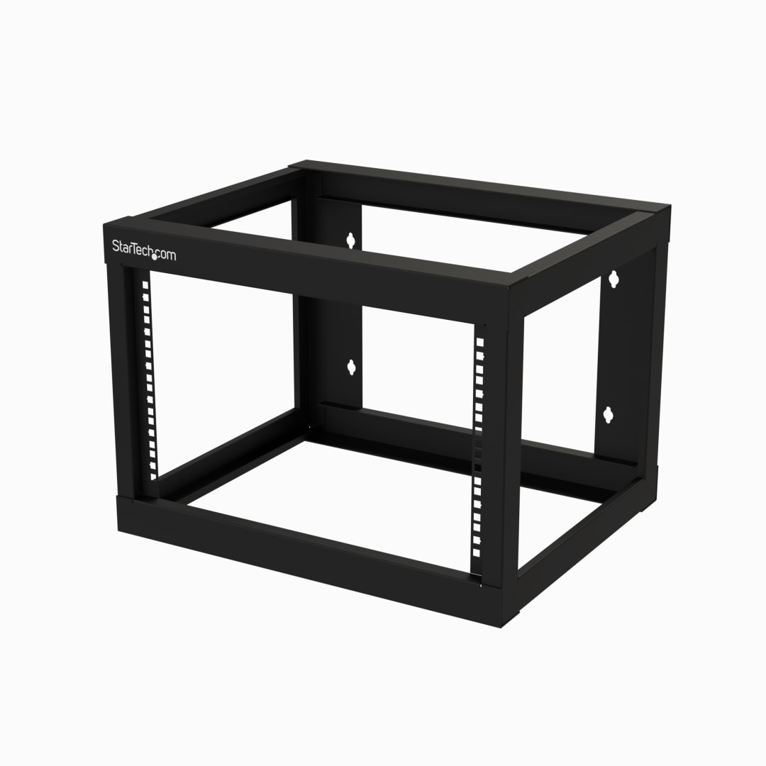 6U 18 inch deep wall mount rack