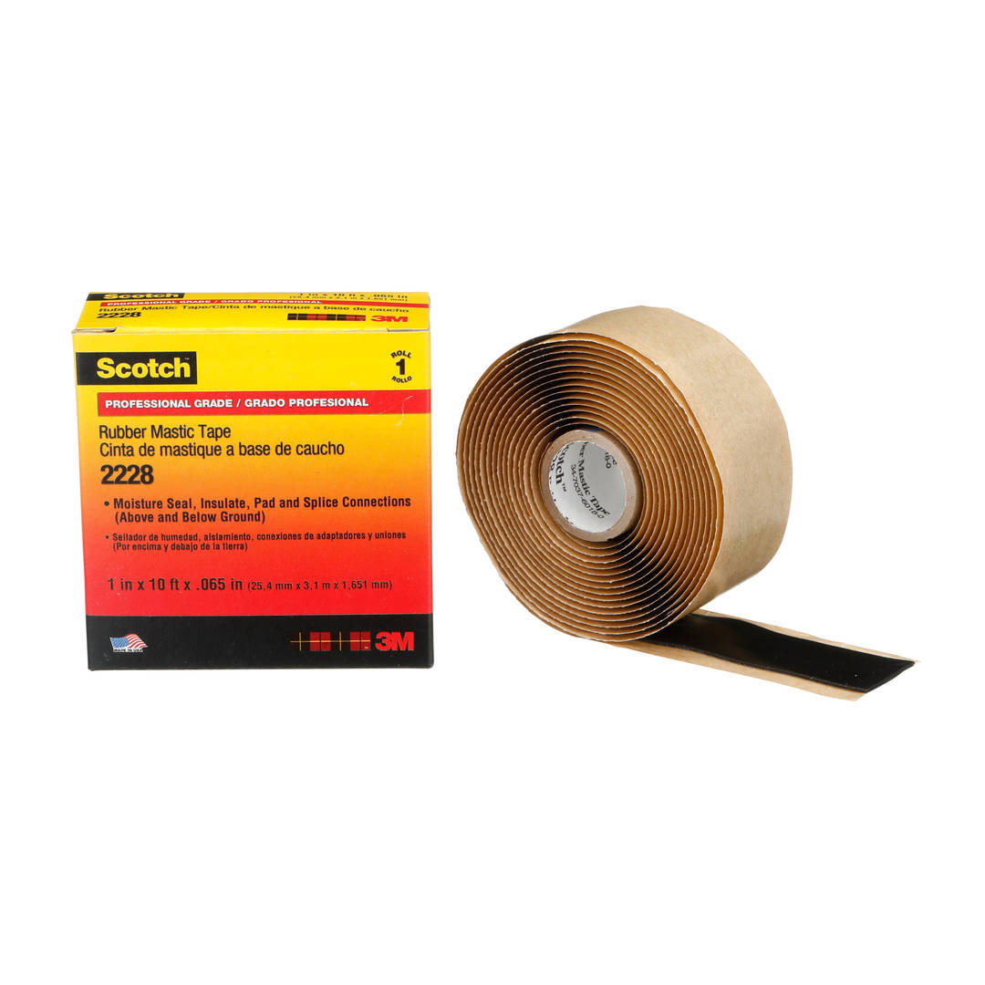 Fita de Mastique à base de Borracha 3M™ Scotch® 2228, 25 mm x 3 m