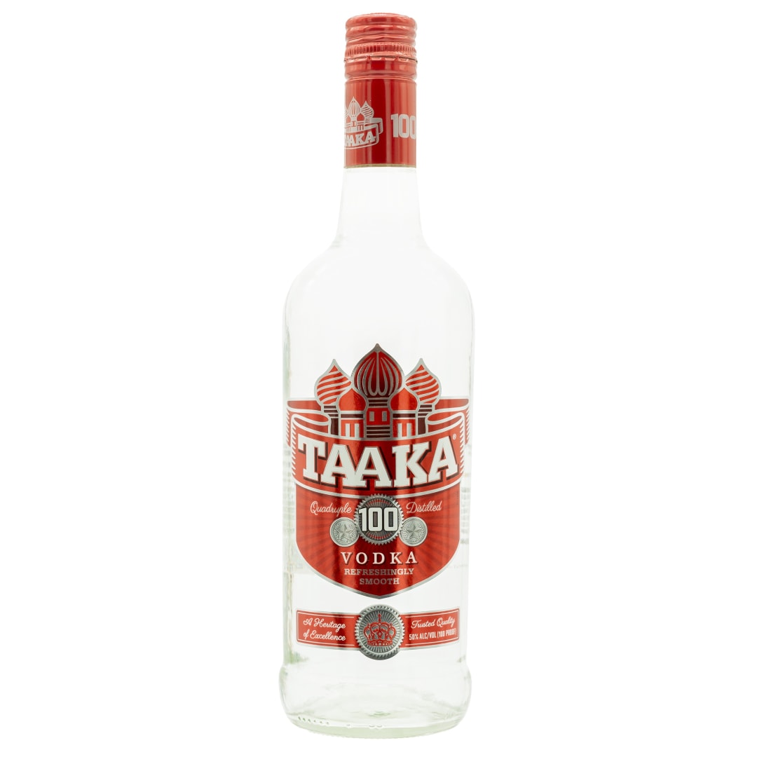 Taaka Vodka 750ml 100 Proof