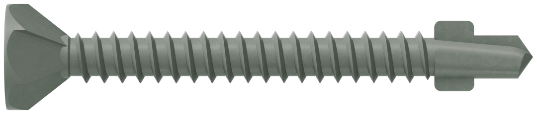 Simpson Strong-Tie CBSDQ158-3K CBSDQ Sheathing-to-CFS Screw — #8 x 1-5/8 in. #2 Square Undersized, Quik Guard® (3000-Qty)