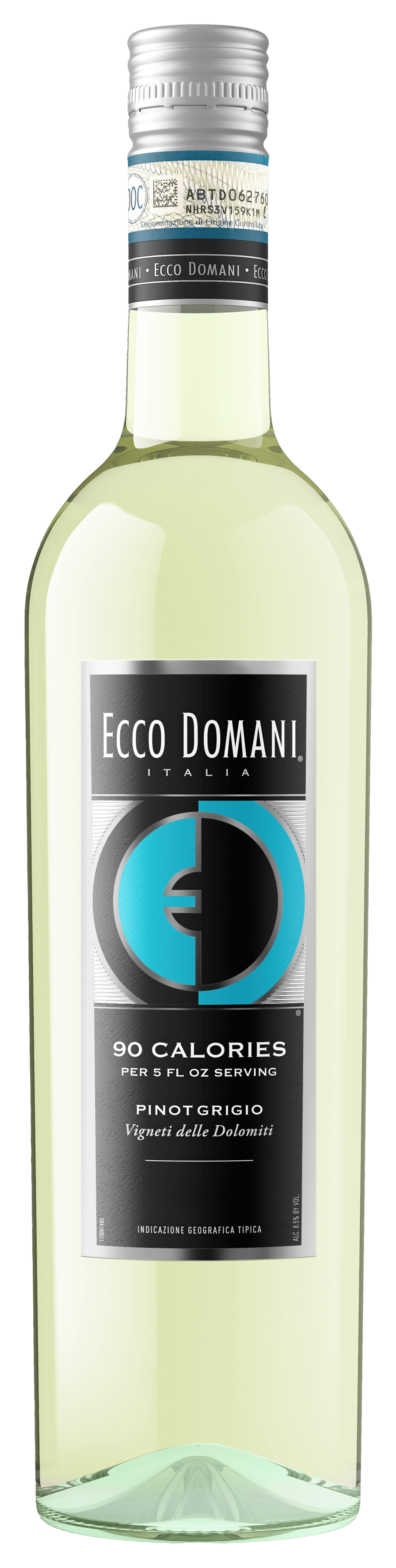 Ecco Domani 90 Calorie Pinot Grigio White Wine 750ml