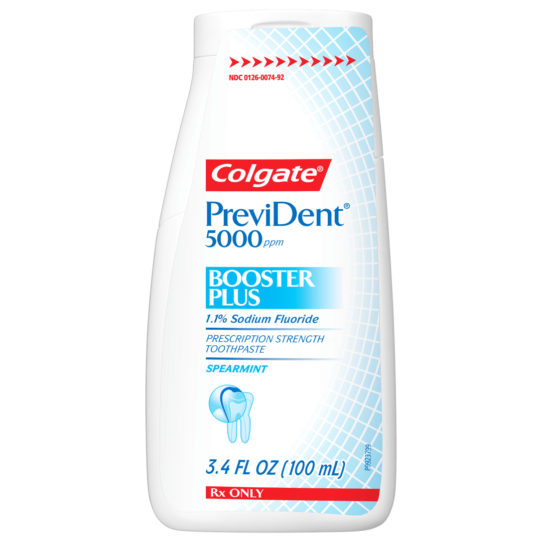 Colgate® PreviDent® 5ppm Booster Plus Toothpaste, Spearmint, 3.4 oz
