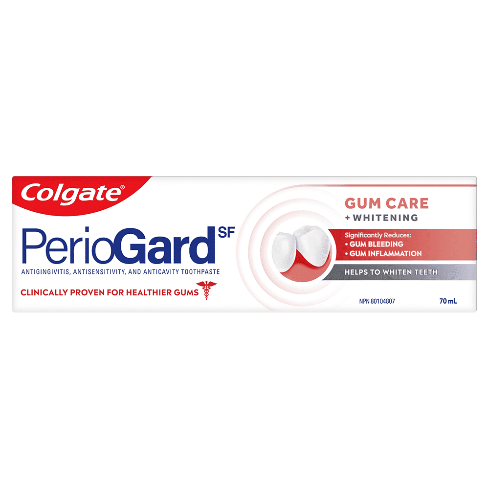 Dentifrice blanchissant Colgate PerioGard SF Gum Care Plus, 70 mL