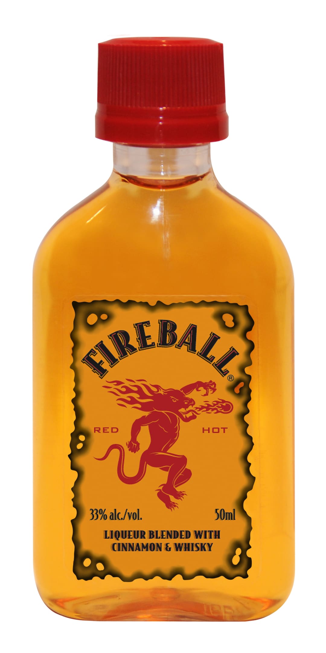 Fireball Cinnamon Whisky 50ml 66 Proof