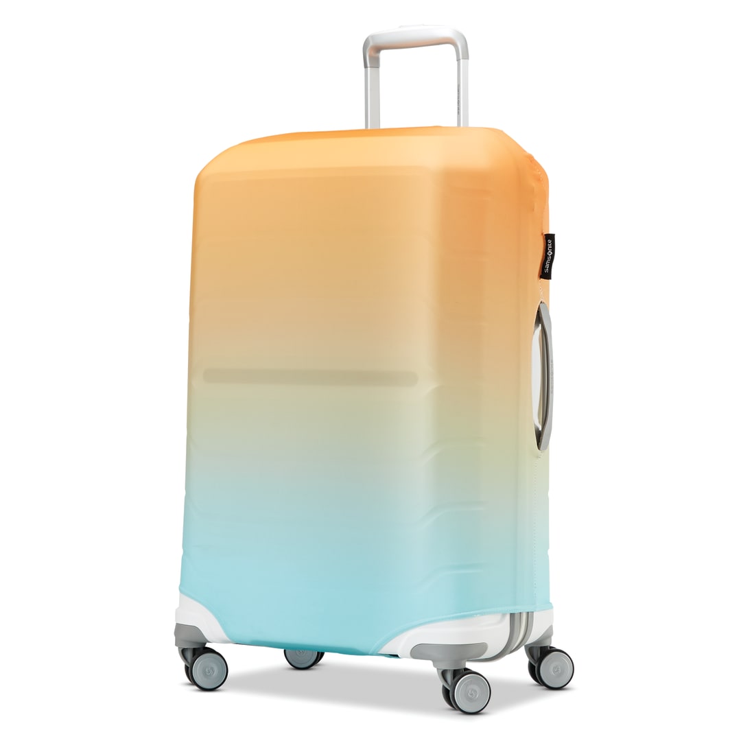 Organization Acc Prnt Luggage Cover Xl T - Blue/Orange Ombre
