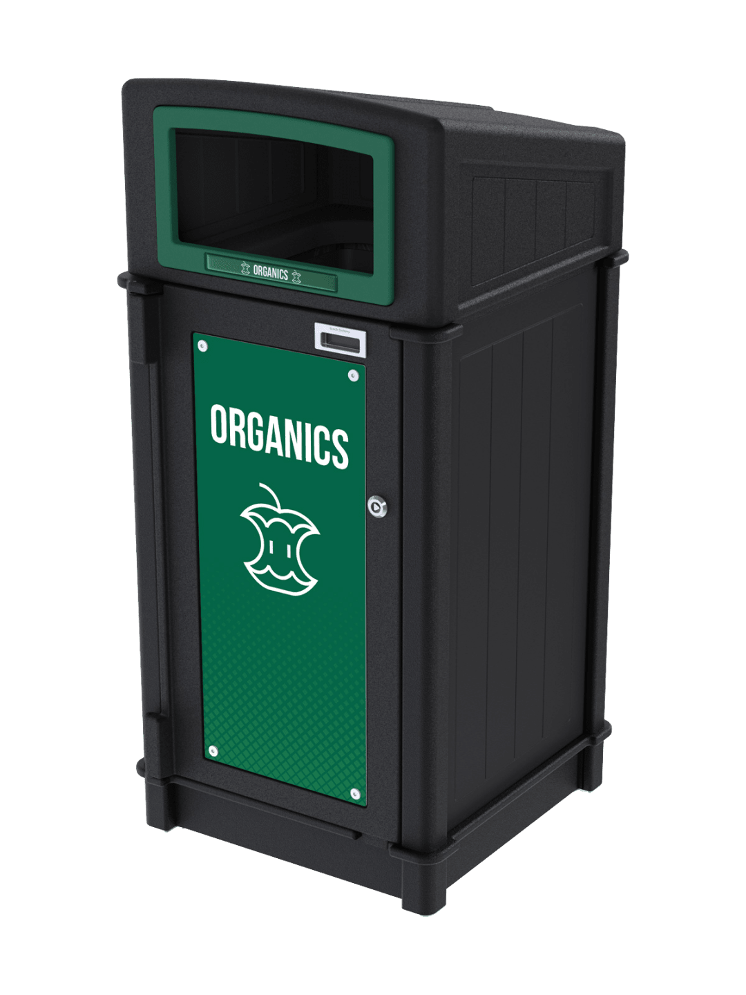  FUSION - Single - Kit - Front Load - Organics - Full - Black-Green