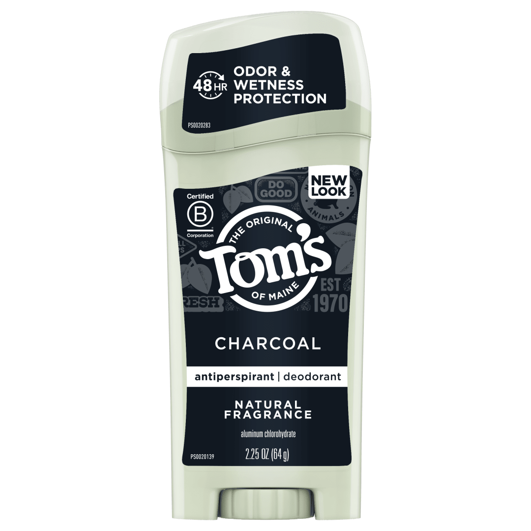 Tom's of Maine Natural Charcoal Antiperspirant Deodorant for Women, 2.25 oz.