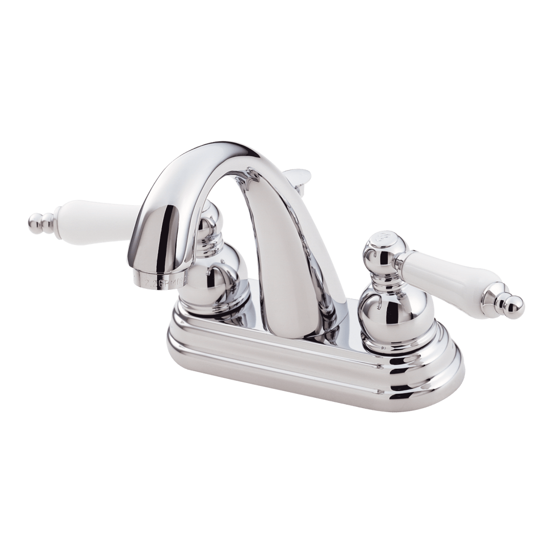 Classic 2-Handle 4" Centerset Bathroom Faucet in Polished Chrome