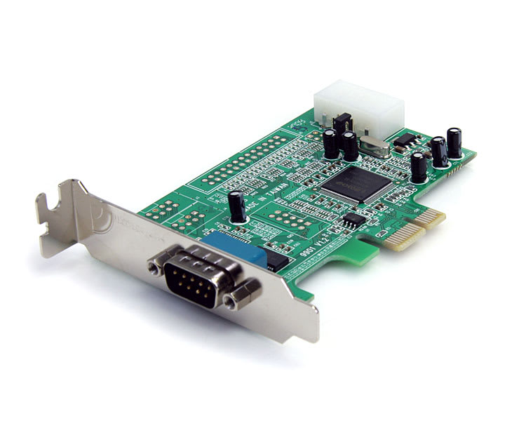 1 Port Low Profile PCI-E RS-232 Serial Card
