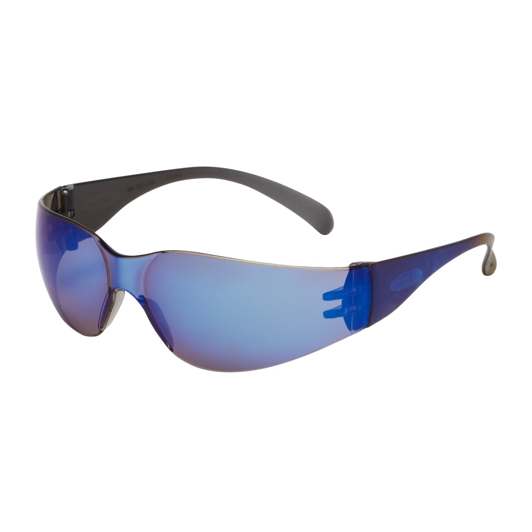 3M™ Virtua™ Schutzbrille, Antikratz-Beschichtung, blau verspiegelte Scheibe, 71500-00004, 20 pro Packung