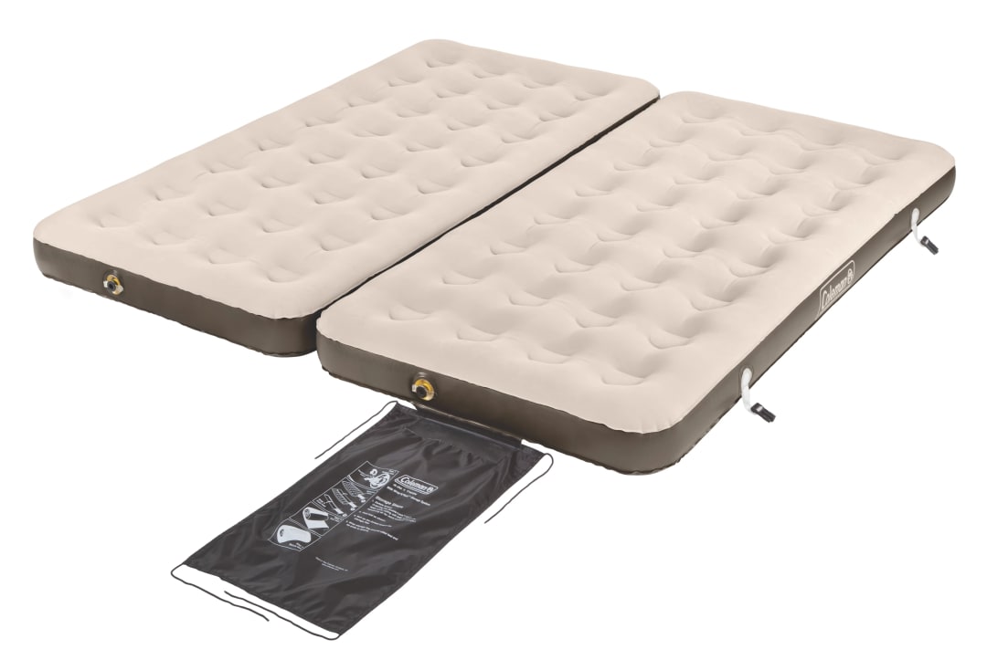 Coleman EasyStay Plus Single-High 4-in-1 Convertible Twin Air Mattress Ideal for Camping and Home Use