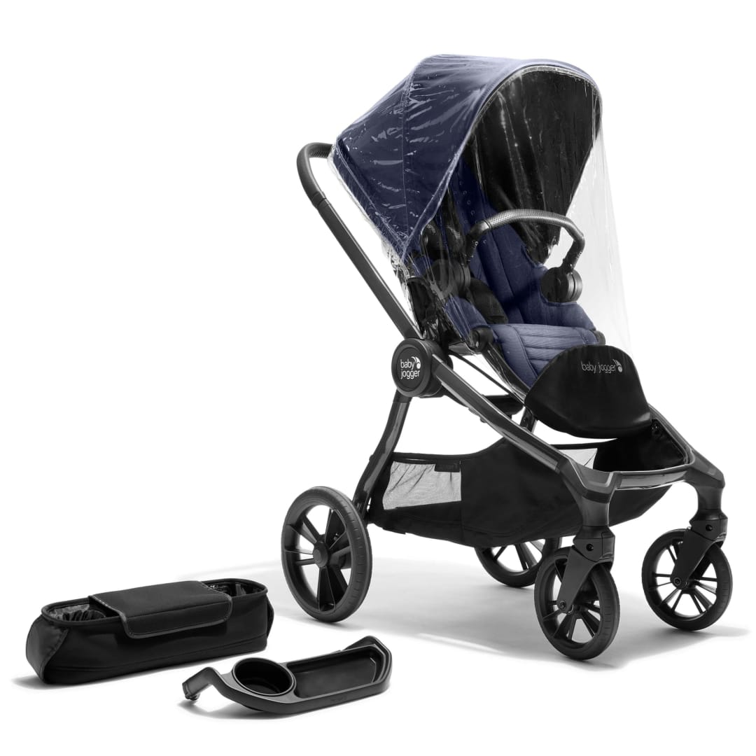 Baby Jogger® City Sights® Stroller, Commuter Bundle with Antimicrobial Fabric