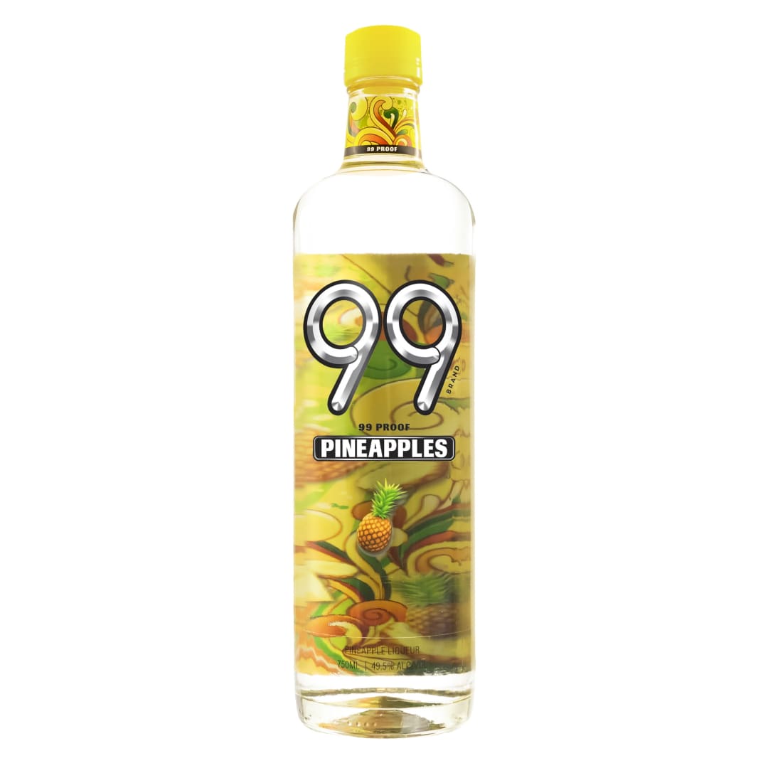99 Pineapple Liqueur 750ml 99 Proof