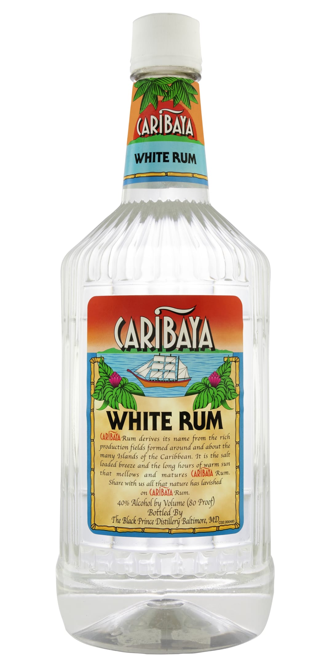 Caribaya White Rum 1.75l 80 Proof