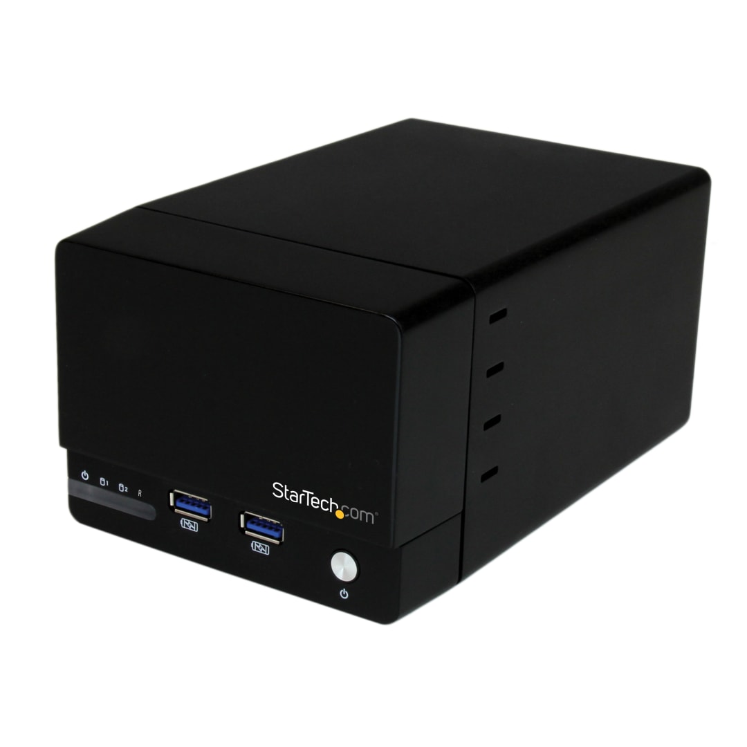 USB 3.0 Dual 3.5in SATA HDD RAID Enclosure w/ UASP